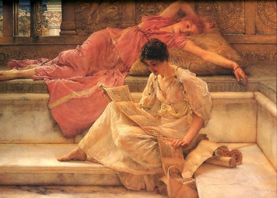 Favourite Poeten av Lawrence Alma Tadema